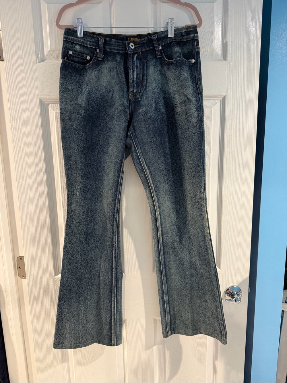 Women's Dark Wash Moschino Jeans - Classic Denim